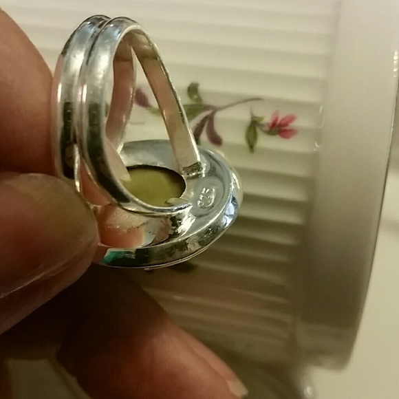 🆕️ Imperial jasper ring 925 sterling silver 9 - Picture 5 of 5